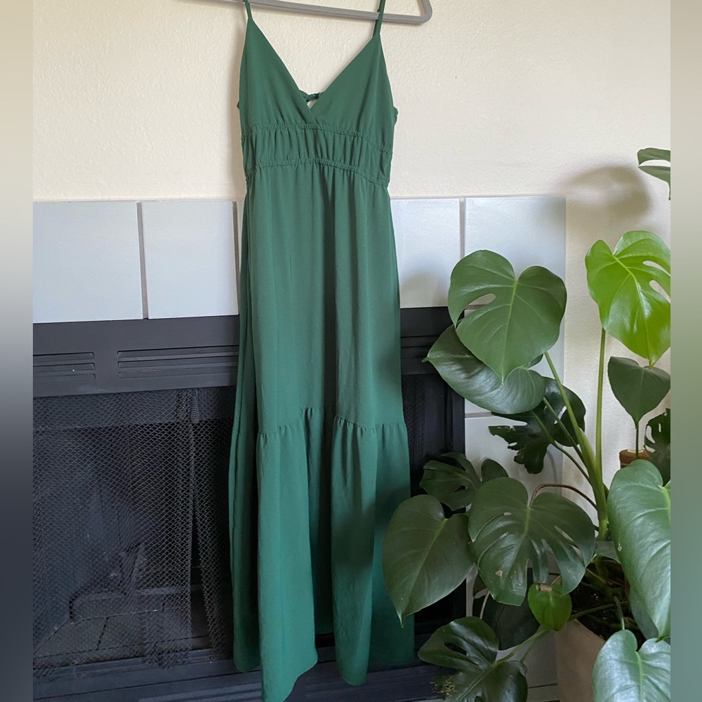 A New Day green sun dress size XS